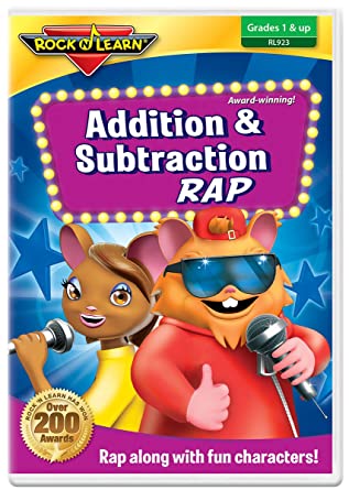 Rock N Learn: Addition & Subtraction RAP Grades 1+ DVD