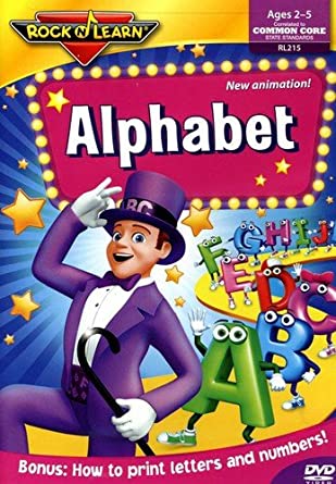 Rock N Learn: Alphabet Ages 2-5 DVD