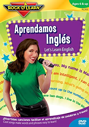 Rock N Learn: Aprendamos Ingles (Let's Learn English) Ages 6+ DVD