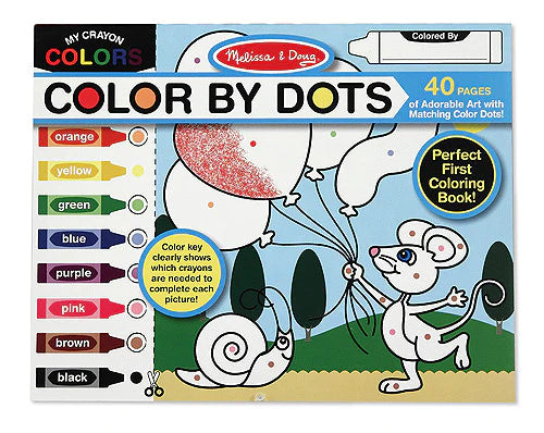 Color By Dots Ages 3+
