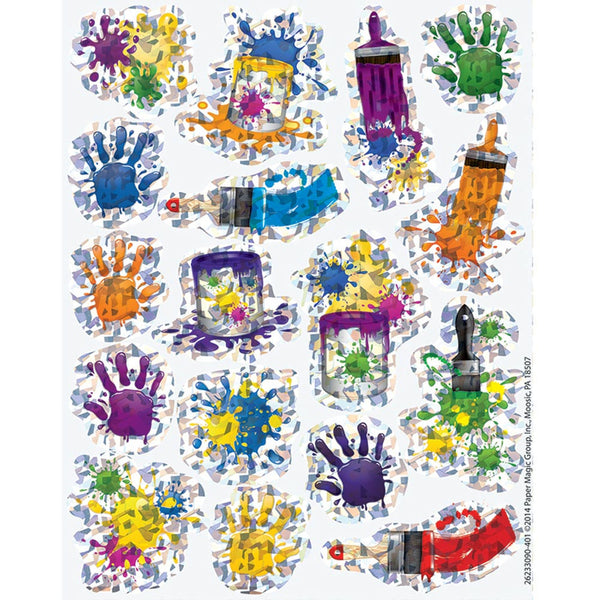 Color My World Sparkle Stickers (2 Sheets/Package)