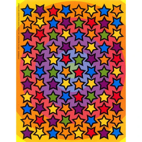 Colorful Stars Mini Stickers (704/Package)