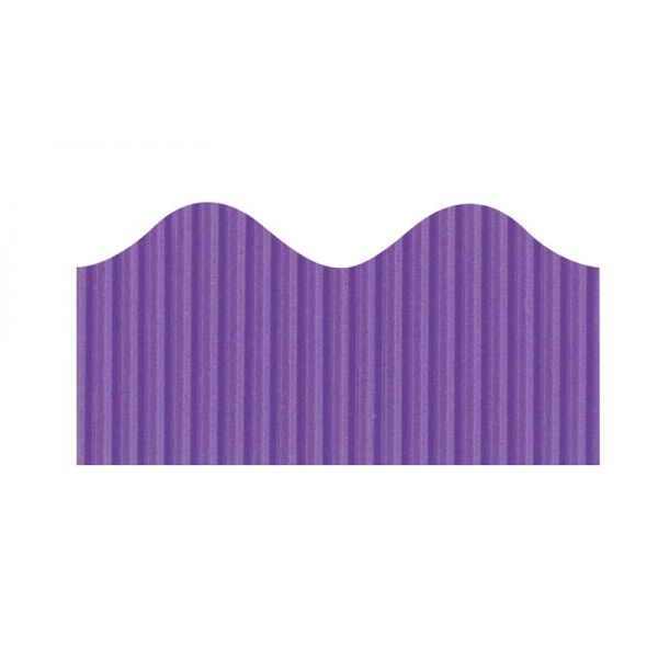 Deep Purple Bordette Pre-Scalloped Border Roll (50'/Package)