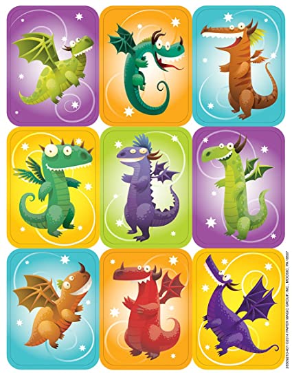 Dragon Stickers (36/Package)