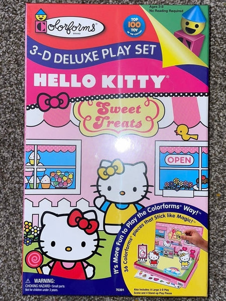 3-D Deluxe Play Set: Hello Kitty Ages 3-8