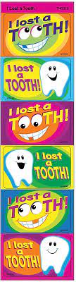I Lost A Tooth Large Applause Stickers (5 Sheets/Package)
