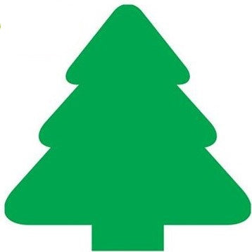 Christmas Tree Calendar Cut-Outs