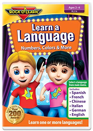 Rock N Learn: Learn a Language Ages 2-6 DVD