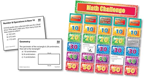 Math Pocket Chart Game Grade 3