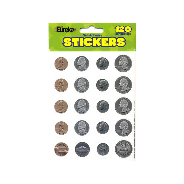 Money Stickers (12/Package)