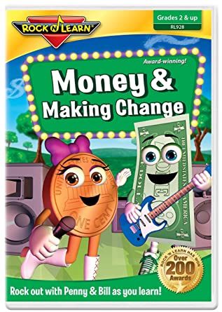 Rock N Learn: Money & Making Change Grades 2+ DVD