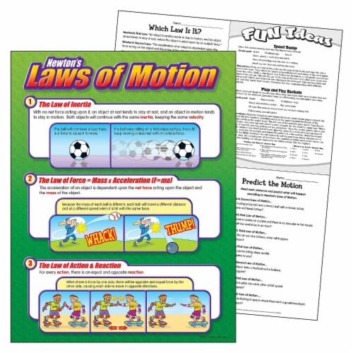 Newton's Law of Motion Chart