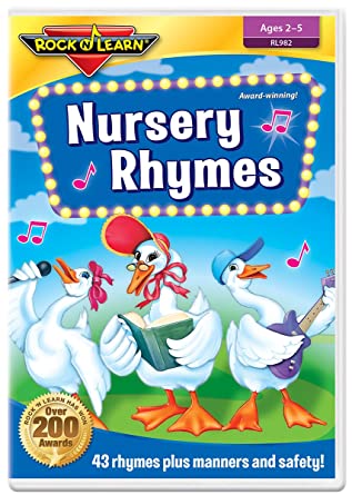 Rock N Learn: Nursery Rhymes Ages 2-5 DVD