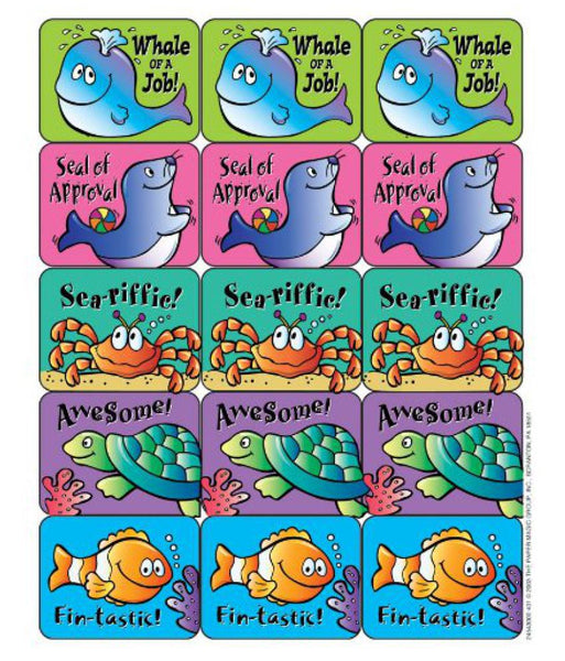 Ocean Life Stickers (120/Package)