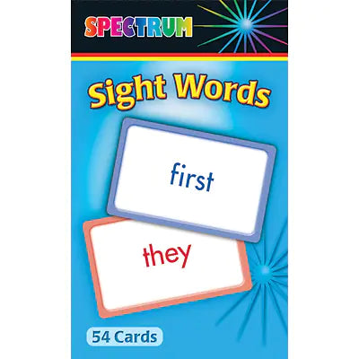 Spectrum Sight Words Flashcards Grades K-2