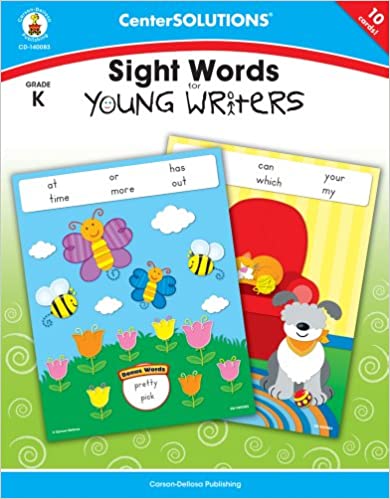 Sight Words for Young Writers Grade K