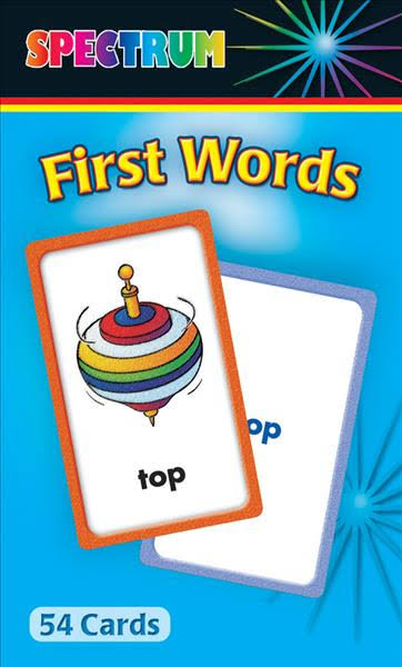 Spectrum First Words Flashcards
