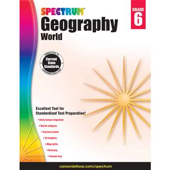 Spectrum Geography World Grade 6