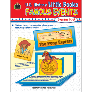 U.S. History Little Books Famous Events Grades K-3