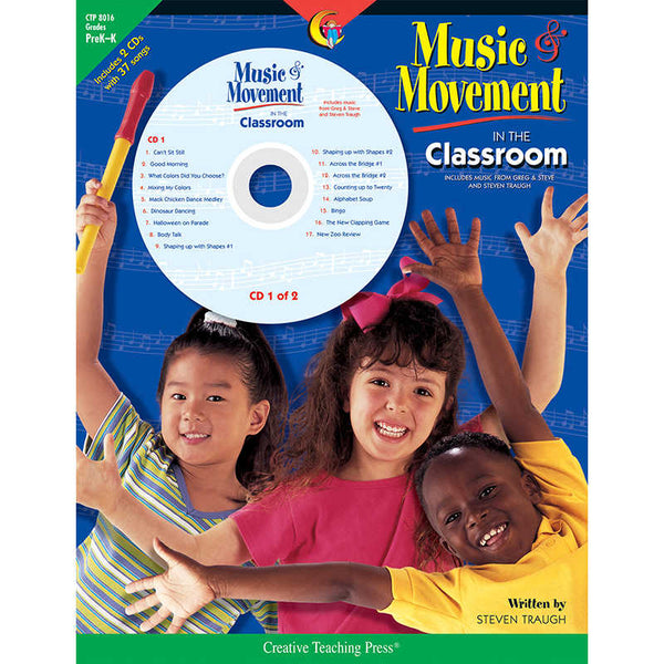 Music & Movement In The Classroom Book & Cd Grades Prek-K