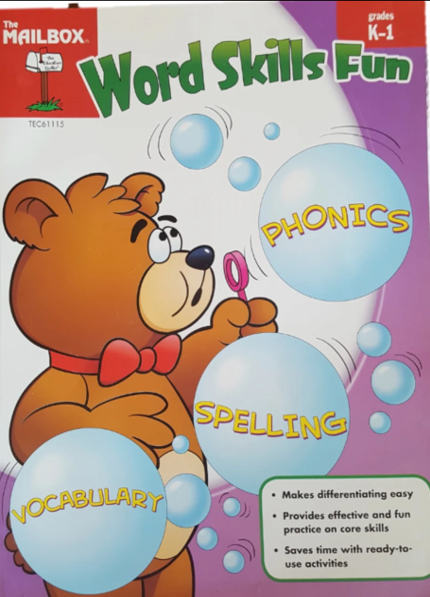 Word Skills Fun - Grades K-1