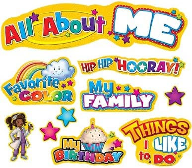 All About Me Mini Bulletin Board Set