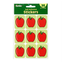 Apple Stickers (36/Package)