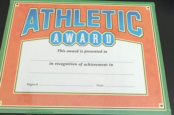 Athletic Award (30/Package)