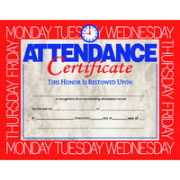 Attendance Certificate (30/Package)