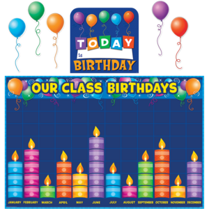 Birthday Graph Bulletin Board Set