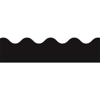 Black Scalloped Border (39'/Package)