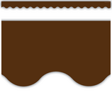 Chocolate Scalloped Border (35'/Package)