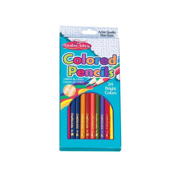 Colored Pencils 24 Bright Colors