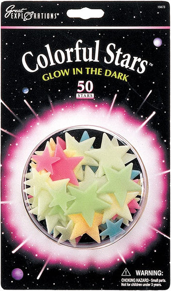 Colorful Stars: Glow In The Dark