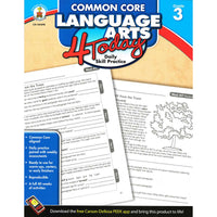 Common Core Language Arts 4 Today: Daily Skill Practice Grade 3