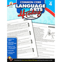 Common Core Language Arts 4 Today: Daily Skill Practice Grade 4