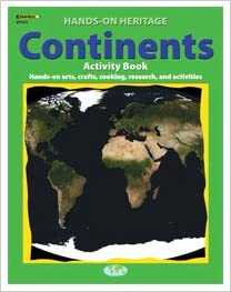 Hands-On Heritage Continents Activity Book Grade 2+