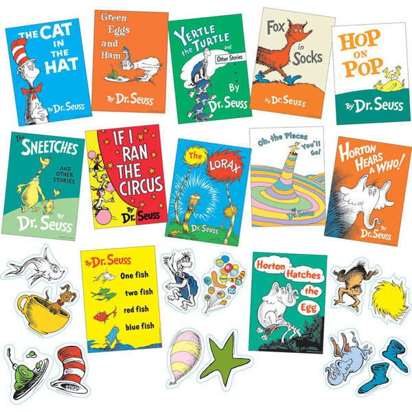 Dr. Seuss Books Mini Bulletin Board Set