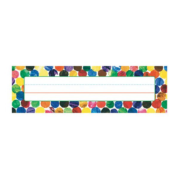 Eric Carle Dots Name Plates (36/Package)