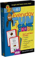 Everyday Fun And Game Cards Grades K-1