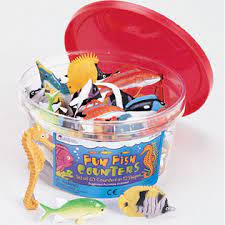 Fun Fish Counters (Set of 60)