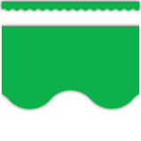 Green Scalloped Border (35'/Package)