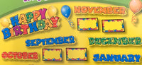 Happy Birthday Mini Bulletin Board Set