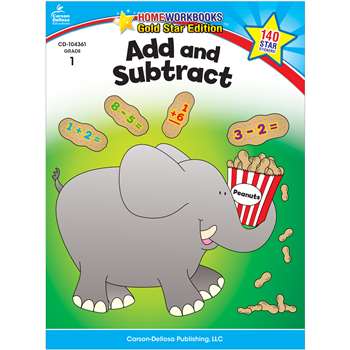 Homeworks Gold Star Edition Add and Subtract Grade 1