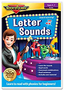 Rock N Learn: Letter Sounds Ages 4-7 DVD