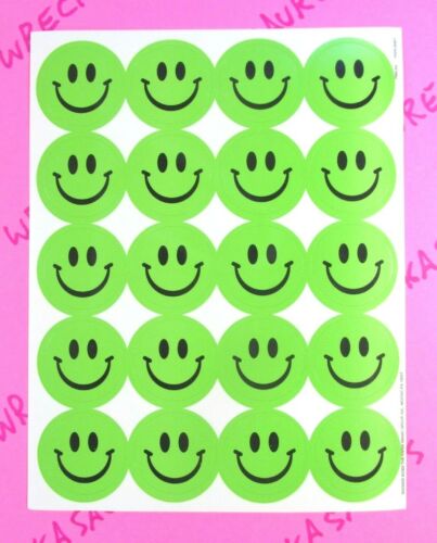 Lime Smiles Scented Stickers (80/Package)