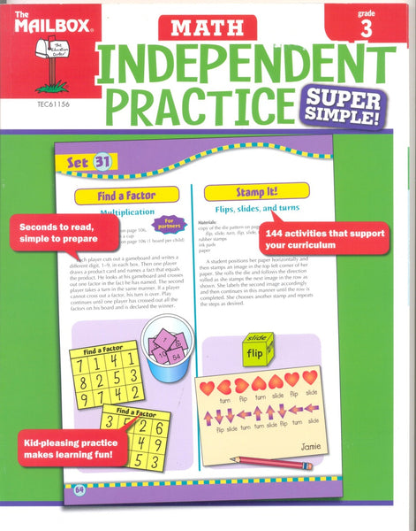 Math Independent Practice Grade 3