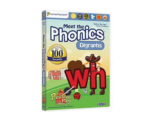 Meet the Phonics: Digraphs DVD