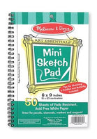 Mini Sketch Pad 6" x 9" (50 Sheets/Pad)