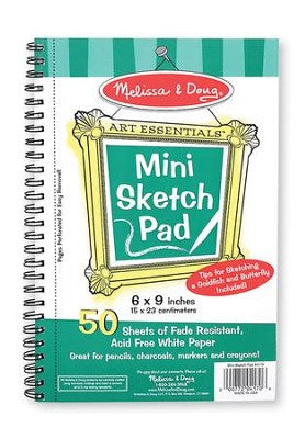 Mini Sketch Pad 6" x 9" (50 Sheets/Pad)